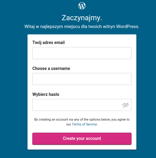 Zakładanie bloga na WordPress.com