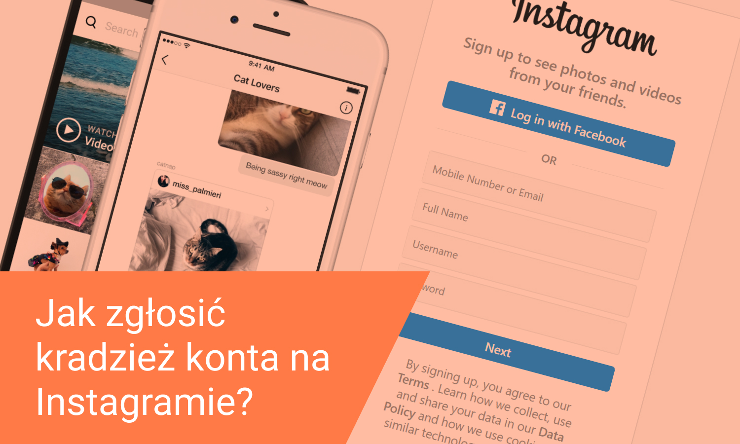 Jak zgłosić kradzież konta na Instagramie